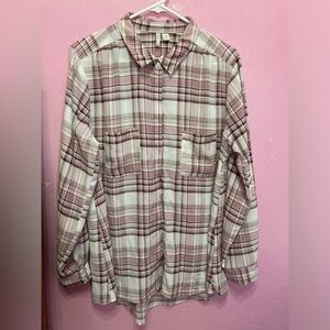 👚 Cato Size 14-16W Long Sleeve Blouse 👚